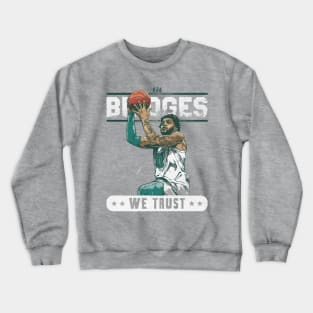 Miles Bridges Charlotte Trust Crewneck Sweatshirt